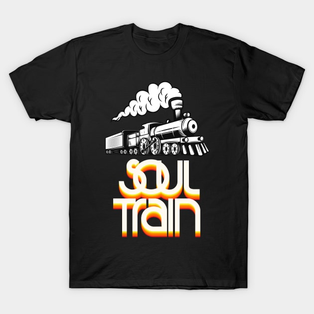 Soul Train T-Shirt by Charlie Dion